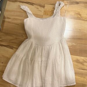 Charming Cream Dress